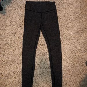 Lululemon full length tights herringbone